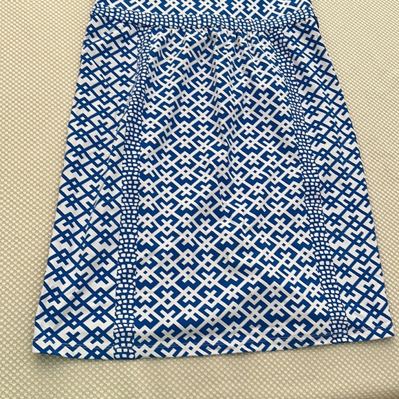 Blue and white J. McLaughlin dress, size medium - Picture 3 of 6